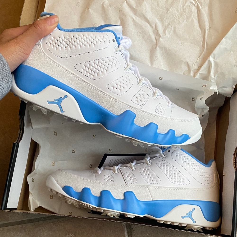 Men AIR Jordan 9 G Golf shoes